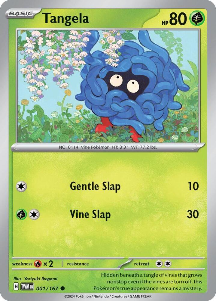Tangela (001/167) [Scarlet & Violet: Twilight Masquerade] (Online Only)