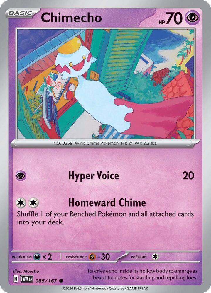 Chimecho (085/167) [Scarlet & Violet: Twilight Masquerade] (Online Only)