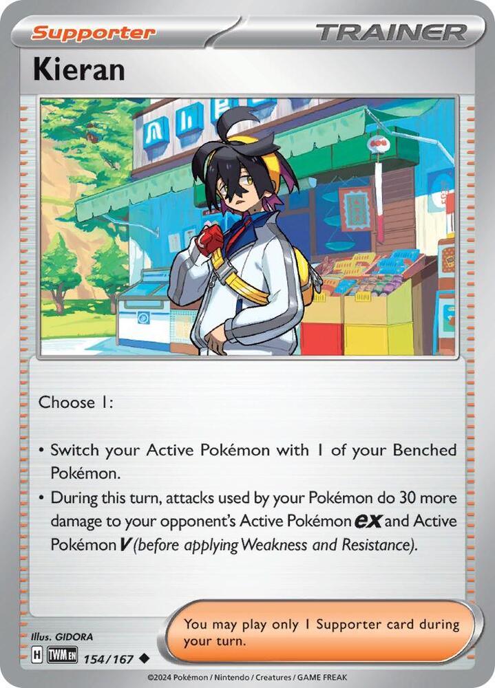 Kieran (154/167) [Scarlet & Violet: Twilight Masquerade] (Online Only)