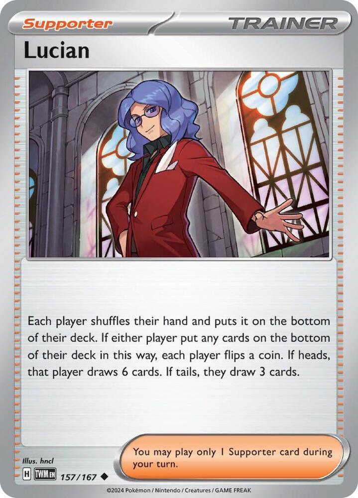 Lucian (157/167) [Scarlet & Violet: Twilight Masquerade] (Online Only)