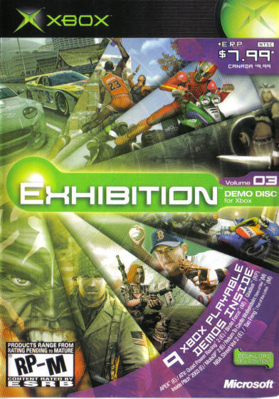 Xbox Exhibition Demo Disc Vol. 3 (Xbox) (ONLINE ORDER ONLY)