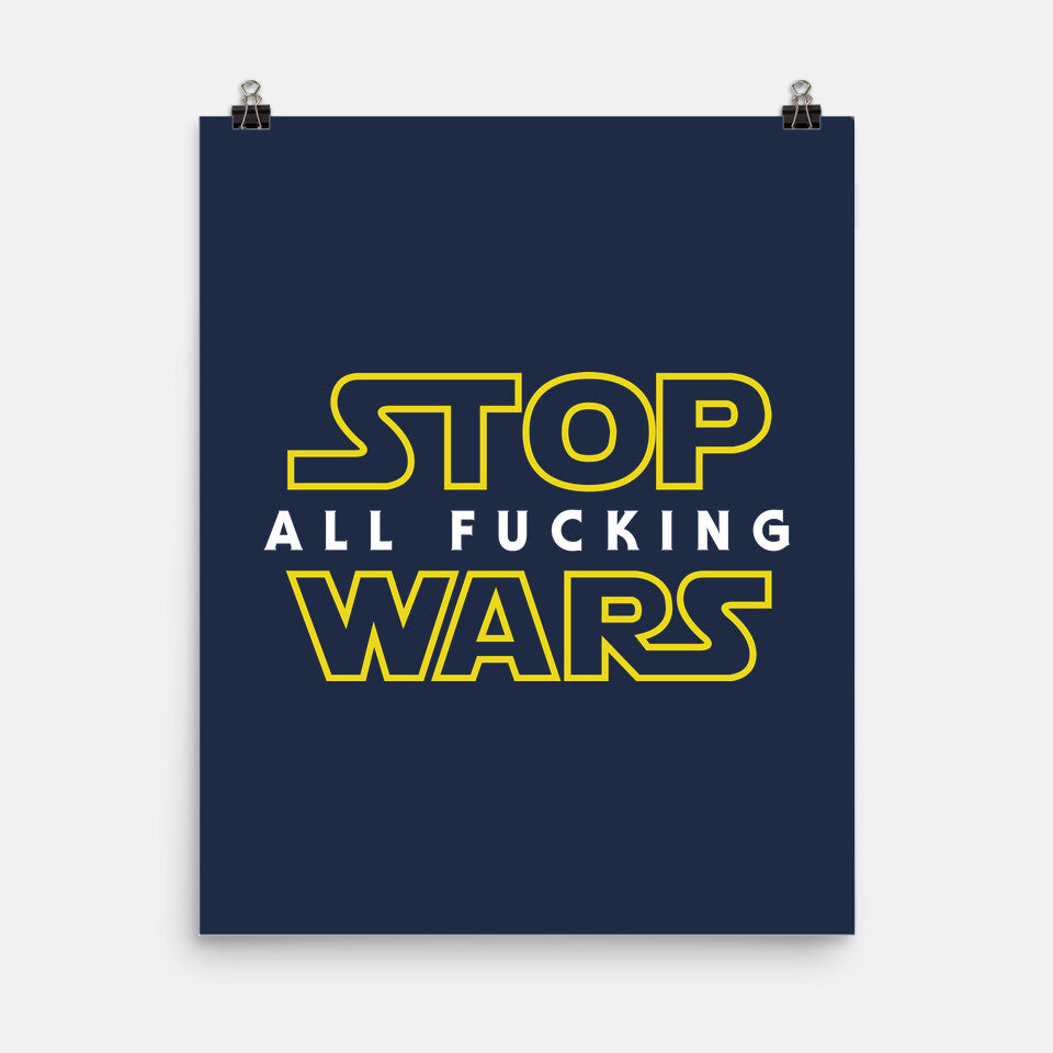 Stop Wars (Online Order Only)