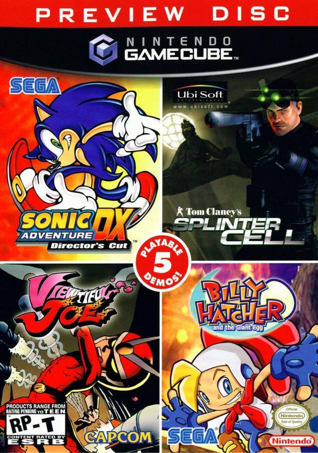 Nintendo Gamecube Preview Disc (Gamecube) (Online Order Only)