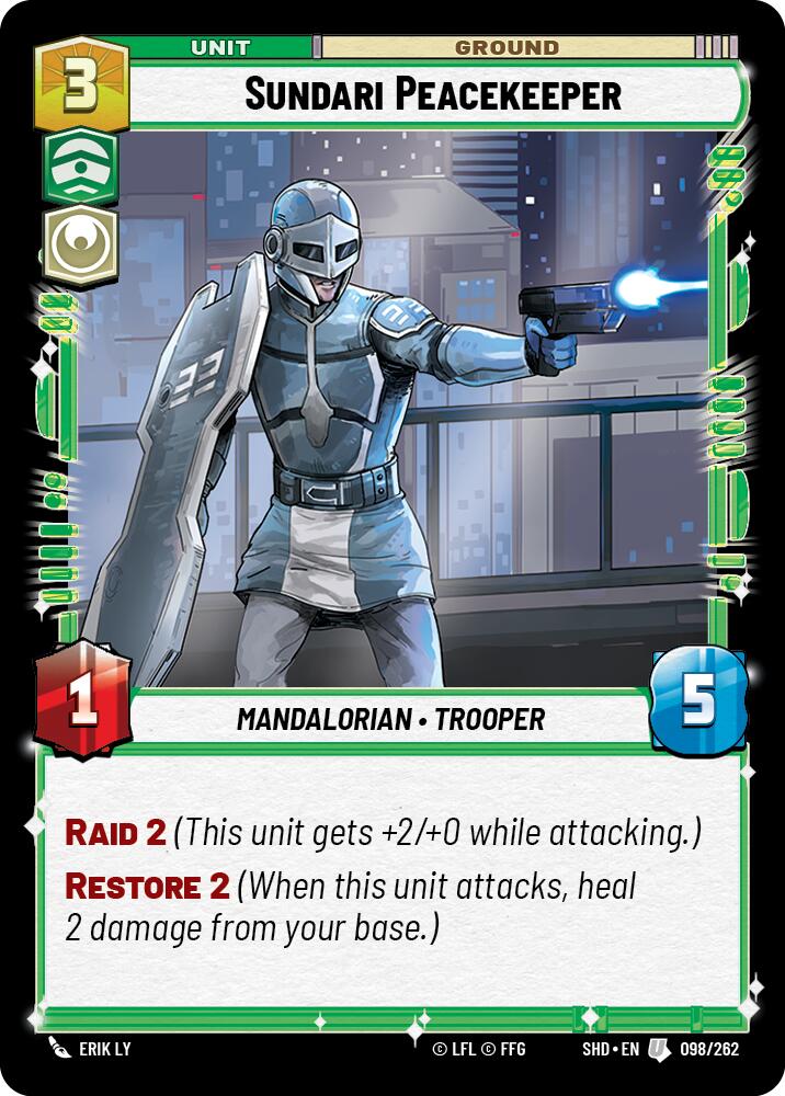 Sundari Peacekeeper (098/262) (098/262) [Shadows of the Galaxy]