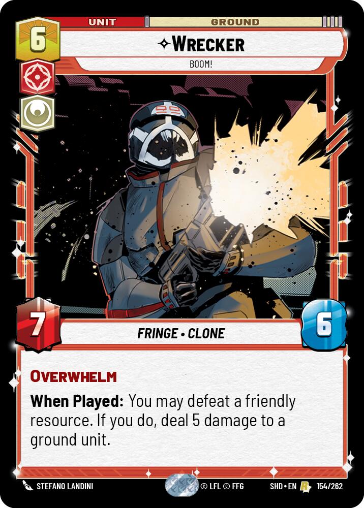 Wrecker - Boom! (154/262) (154/262) [Shadows of the Galaxy]