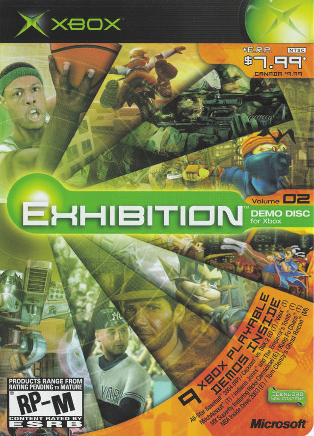 Xbox Exhibition Demo Disc Vol. 2 (Xbox) (ONLINE ORDER ONLY)