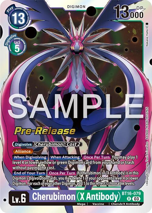 Cherubimon (X Antibody) [BT16-079] [Beginning Observer Pre-Release Promos] (ONLINE ORDER ONLY)