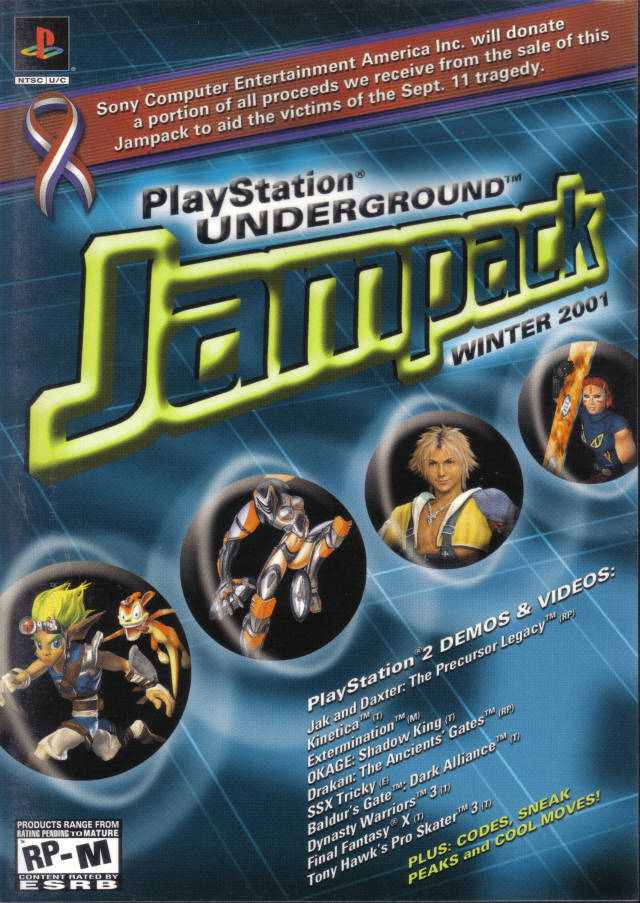 Playstation Underground JamPack: Winter 2001 (Playstation) (ONLINE ORDER ONLY)