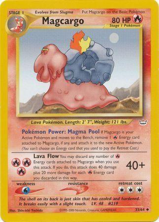 Magcargo (33/64) [Neo Revelation Unlimited] (Online Only)