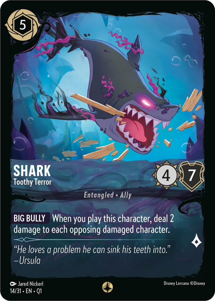 Shark - Toothy Terror (14/31) [Illumineer's Quest: Deep Trouble] (ONLINE ORDER ONLY)