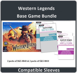 "Western Legends" Base Game Compatible Sleeve Bundle (8810 X 2 + 8840 X 2) (ONLINE ORDER ONLY)