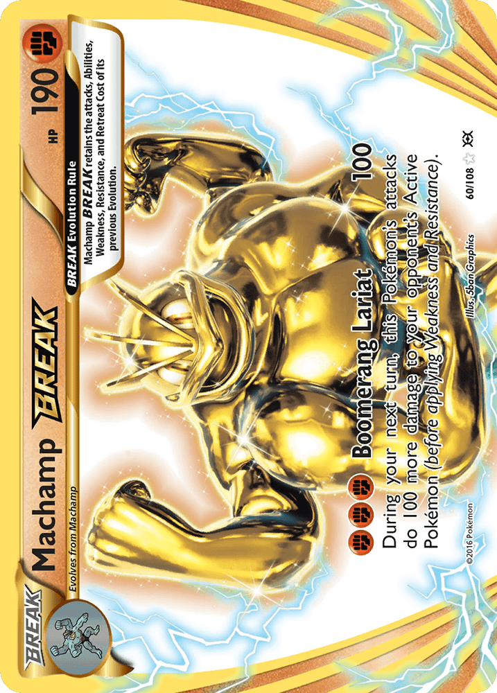 Machamp BREAK (60/108) [XY: Evolutions] (Online Only)
