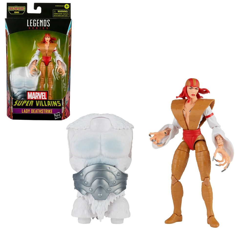 Super Villians Marvel Legends - Lady Deathstrike 6-Inch Action Figure (Xemnu Build-A-Figure) (ONLINE ORDER ONLY)