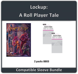 "Lockup: A Roll Player Tale" Compatible Sleeve Bundle (8803 X 2) (ONLINE ORDER ONLY)