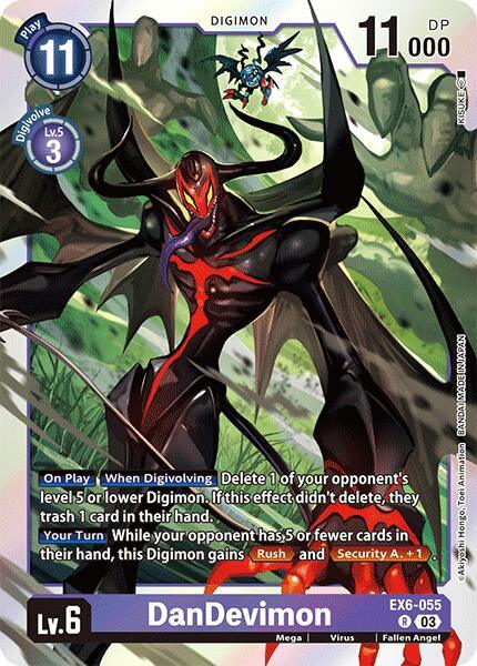 DanDevimon [EX6-055] [Infernal Ascension] (ONLINE ORDER ONLY)