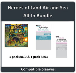 "Heroes of Land Air And Sea" All In Compatible Sleeve Bundle (8803 X 1 + 8810 X 1) (ONLINE ORDER ONLY)
