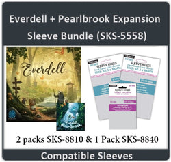 "Everdell + Pearlbrook" Expansion Compatible Card Sleeve Bundle (8810 X 2 + 8840 X 1) (ONLINE ORDER ONLY)