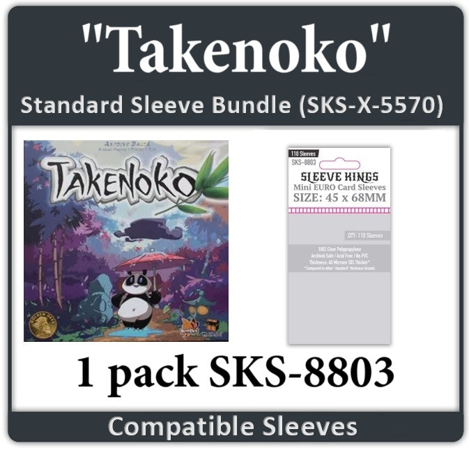 "Takenoko" Board Game Compatible Sleeve Bundle (8803 X 1) (ONLINE ORDER ONLY)