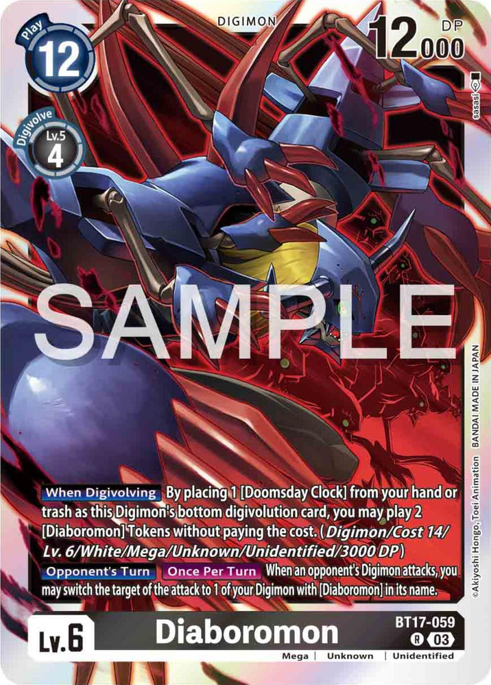 Diaboromon [BT17-059] [Secret Crisis] (ONLINE ORDER ONLY)