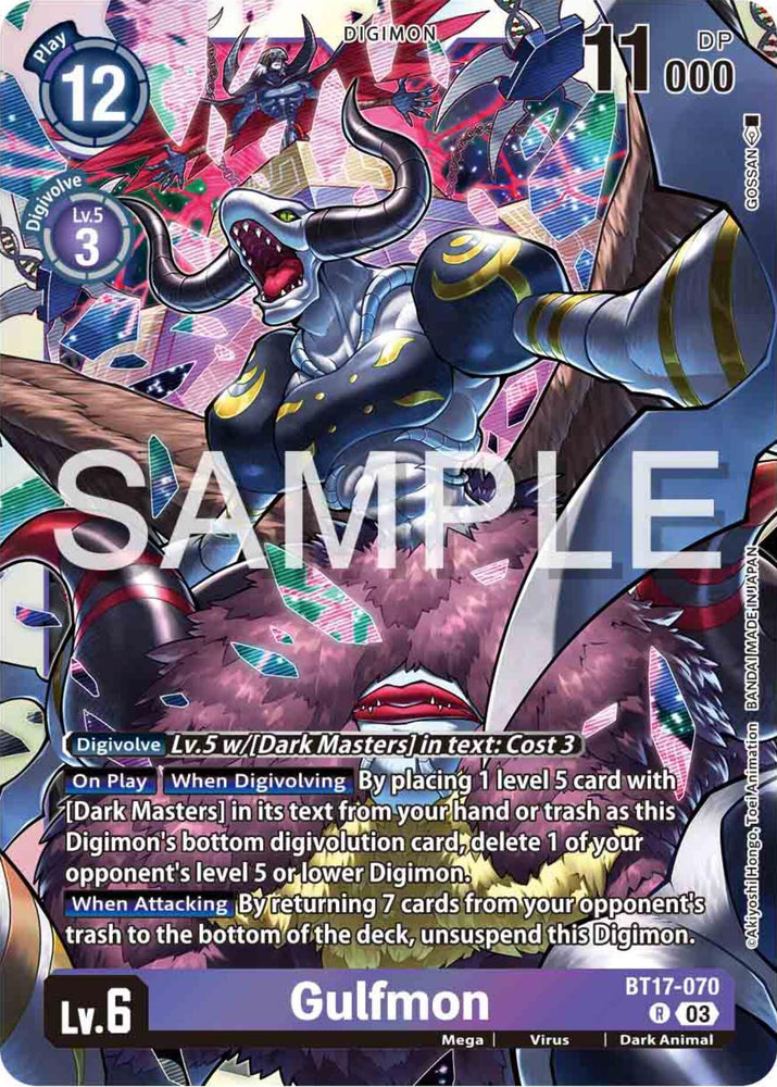 Gulfmon [BT17-070] [Secret Crisis] (ONLINE ORDER ONLY)