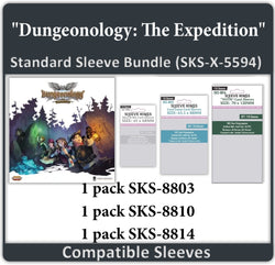"Dungeonology: The Expedition" Compatible Sleeve Bundle (8803 X 1 + 8810 X 1 + 8814 X 1) (ONLINE ORDER ONLY)