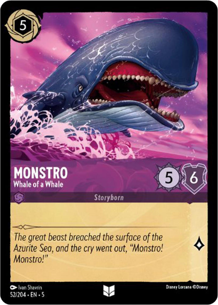 Monstro - Whale of a Whale (52/204) [Shimmering Skies] (ONLINE ORDER ONLY)