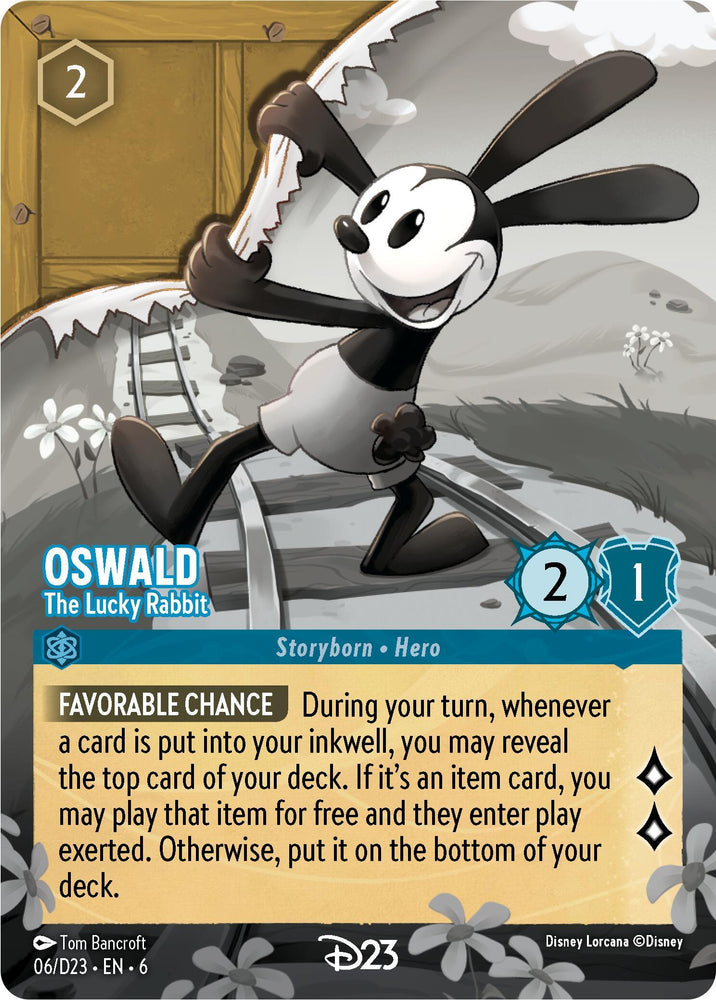 Oswald - The Lucky Rabbit (6) [D23 Promos] (ONLINE ORDER ONLY)