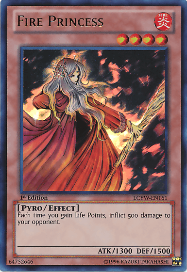 Fire Princess [LCYW-EN161] Ultra Rare (ONLINE ORDER ONLY)