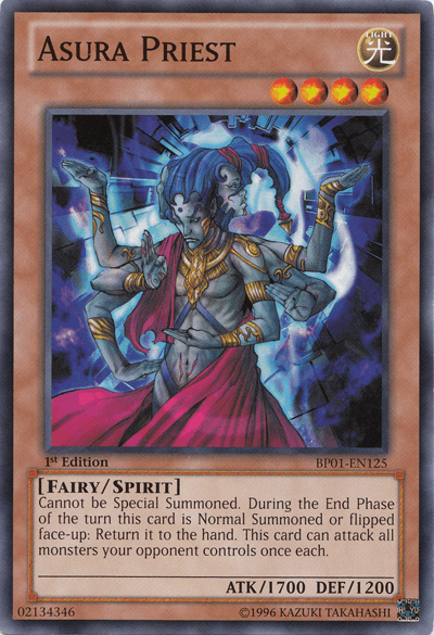 Asura Priest [BP01-EN125] Common (ONLINE ORDER ONLY)