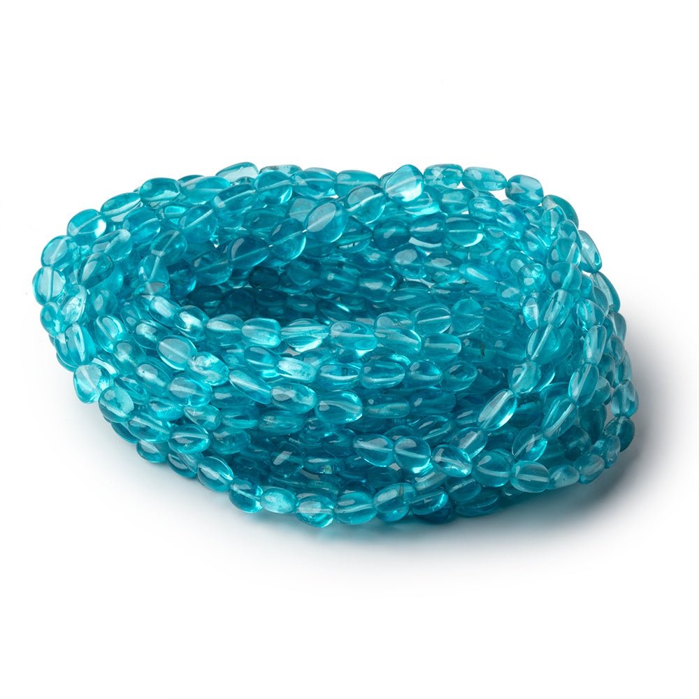 5.5x5-8.5x6.5mm Apatite Plain Nugget Beads 18 inch 62 pieces AA (ONLINE ORDER ONLY)