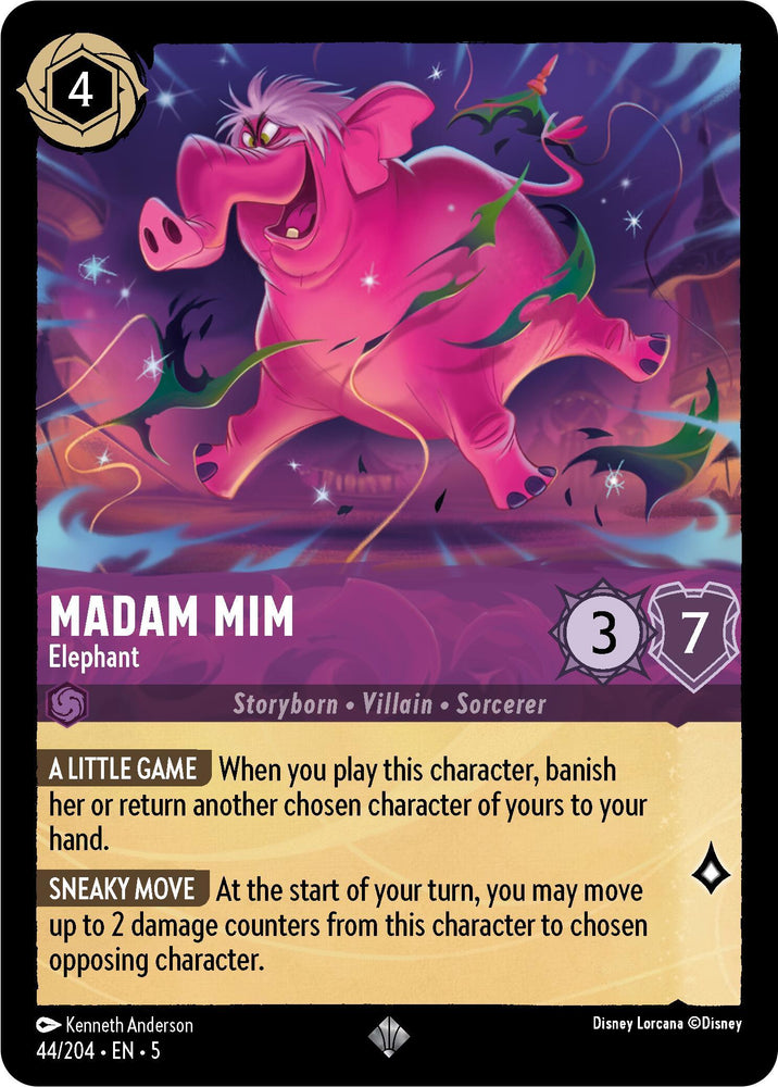 Madam Mim - Elephant (44/204) [Shimmering Skies] (ONLINE ORDER ONLY)