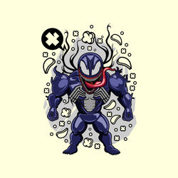 Cartoon Symbiote (Online Order Only)