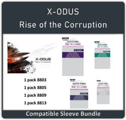 "X-ODUS - Rise of the Corruption" Compatible Sleeves Bundle (8803 X 1 +8805 X 1 + 8809 X 1 + 8813 X 1) (ONLINE ORDER ONLY)