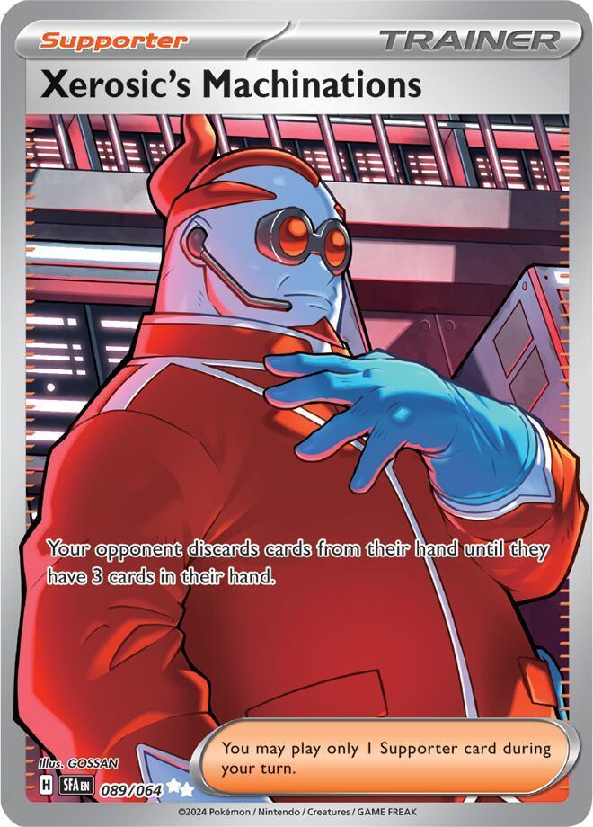 Xerosic's Machinations (089/064) [Scarlet & Violet: Shrouded Fable] (Online Only)