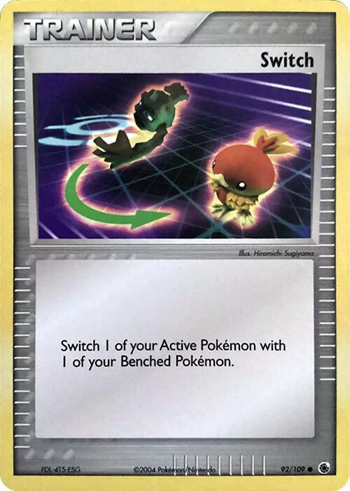 Switch (92/109) (Theme Deck Exclusive) [EX: Ruby & Sapphire] (Online Only)