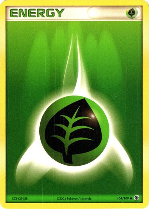 Grass Energy (104/109) (Theme Deck Exclusive) [EX: Ruby & Sapphire] (Online Only)