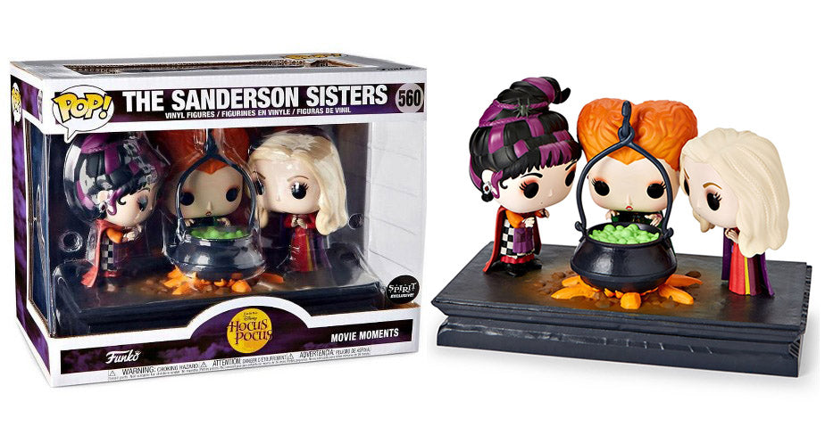 The Sanderson Sisters (w/ Cauldron, Movie Moments) 560 - Spirit Halloween Exclusive (Online Order Only)