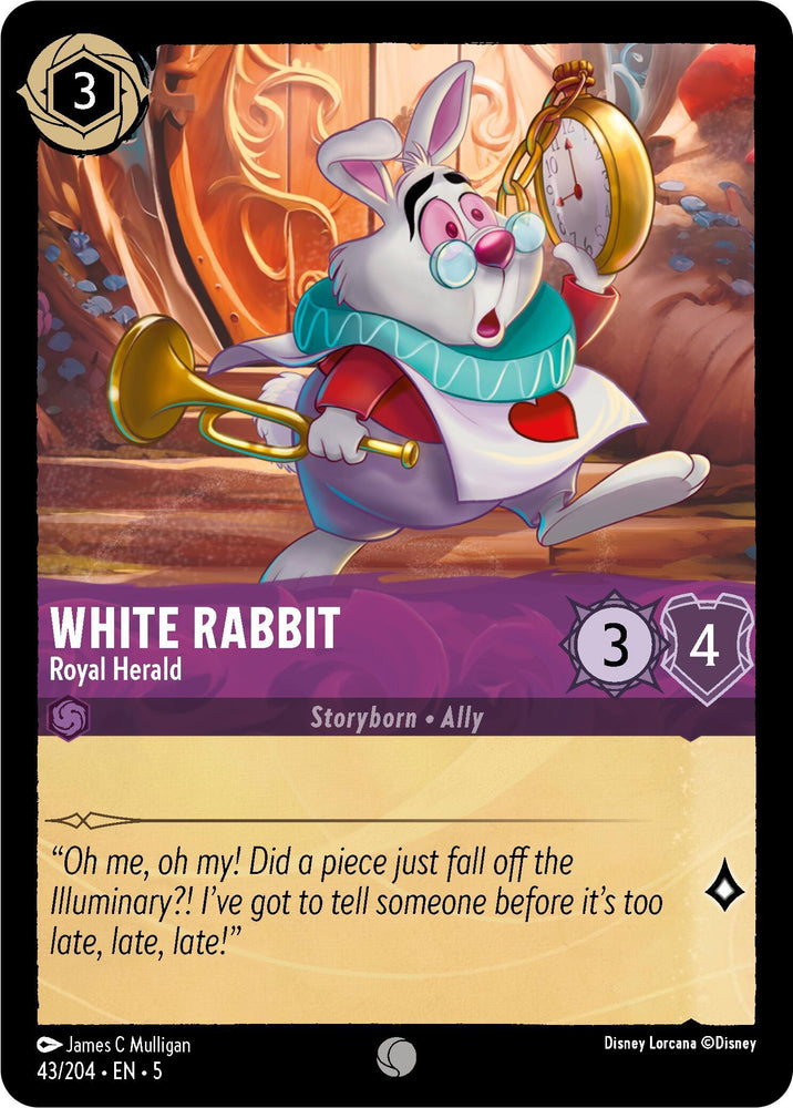 White Rabbit - Royal Herald (43/204) [Shimmering Skies] (ONLINE ORDER ONLY)