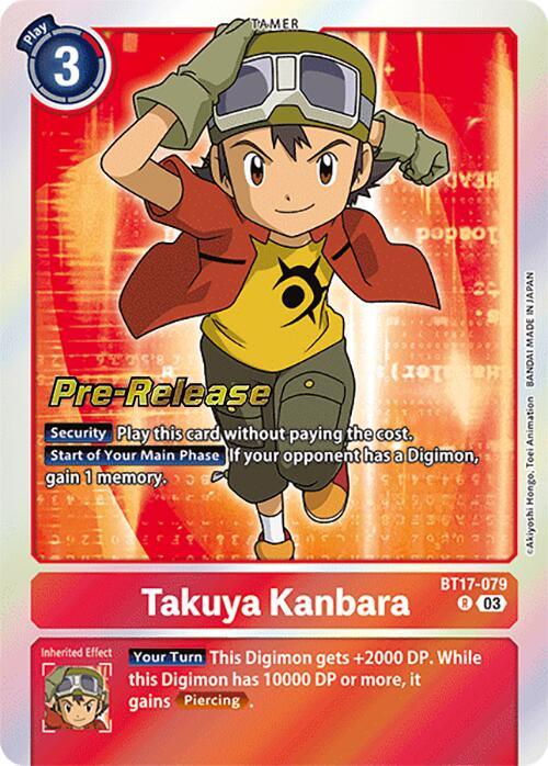 Takuya Kanbara [BT17-079] [Secret Crisis Pre-Release Cards] (ONLINE ORDER ONLY)