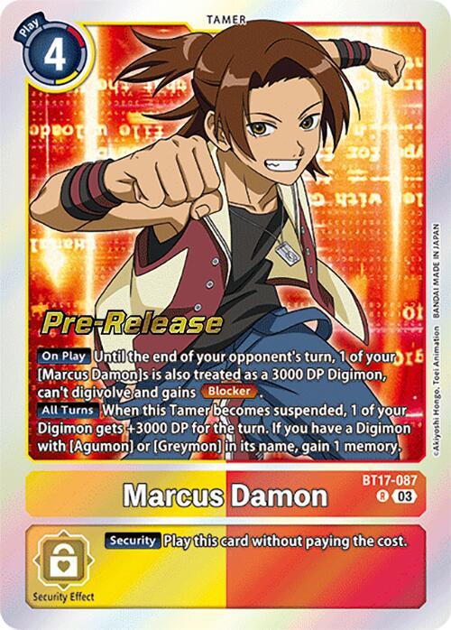 Marcus Damon [BT17-087] [Secret Crisis Pre-Release Cards] (ONLINE ORDER ONLY)
