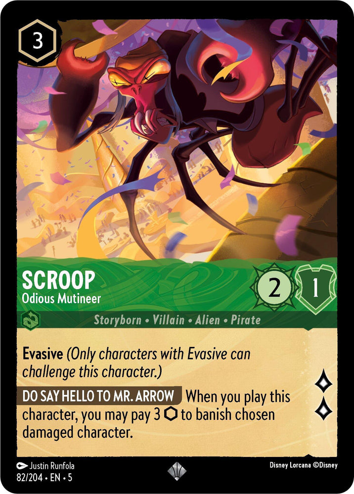Scroop - Odious Mutineer (82/204) [Shimmering Skies] (ONLINE ORDER ONLY)