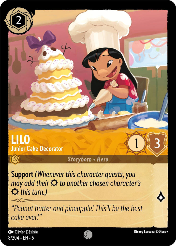 Lilo - Junior Cake Decorator (8/204) [Shimmering Skies] (ONLINE ORDER ONLY)