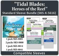 "Tidal Blades: Heroes of the Reef" Compatible Sleeve Bundle (8801 x 1 + 8808 x 2 + 8814 x 1, 8841 x 1) (ONLINE ORDER ONLY)
