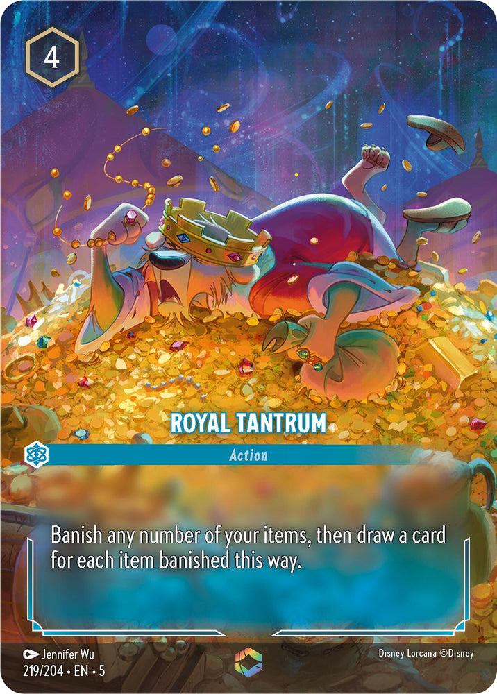 Royal Tantrum (Enchanted) (219/204) [Shimmering Skies] (ONLINE ORDER ONLY)