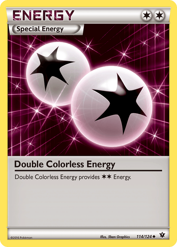 Double Colorless Energy (114/124) [XY: Fates Collide] (Online Only)