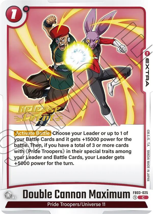 Double Cannon Maximum [Raging Roar Release Event Cards] (ONLINE ORDER ONLY)