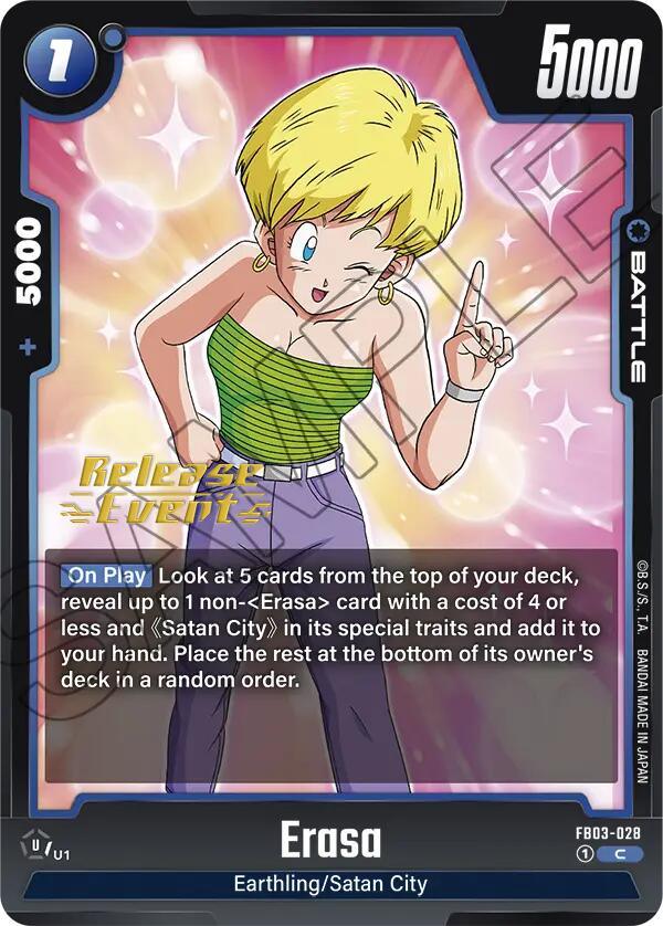 Erasa [Raging Roar Release Event Cards] (ONLINE ORDER ONLY)