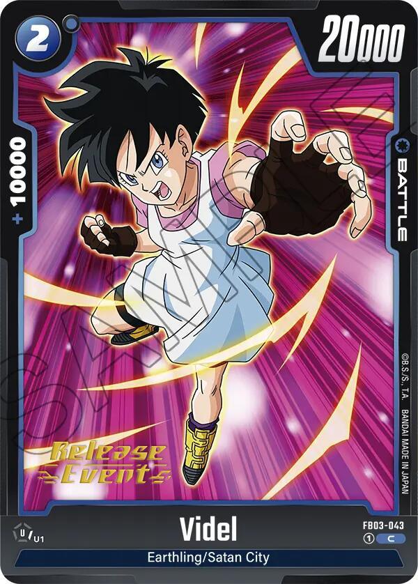Videl (FB03-043) [Raging Roar Release Event Cards] (ONLINE ORDER ONLY)