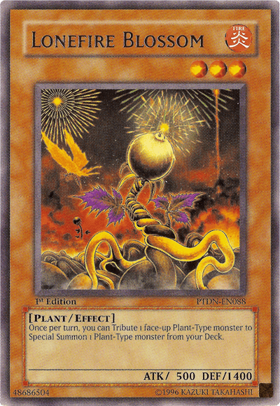 Lonefire Blossom [PTDN-EN088] Rare (ONLINE ORDER ONLY)