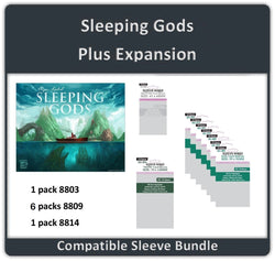 "Sleeping Gods" + Expansions Compatible Sleeve Bundle (8803 X 1 + 8809 X 6 + 8814 X 1) (ONLINE ORDER ONLY)